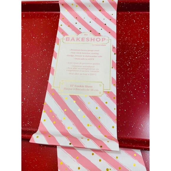 Master Class Red Speckled Bakeware Set of 2 - Picture 2 of 2